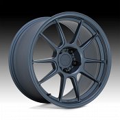 TSW Imatra Satin Dark Blue Custom Wheels